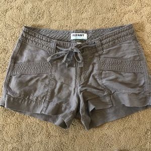 Brown old navy shorts
